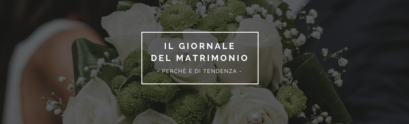 un giornale per il matrimonio